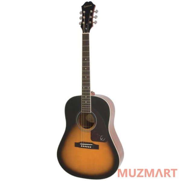 Epiphone AJ-220S Solid Top Acoustic Vintage Sunburst акустическая гитара