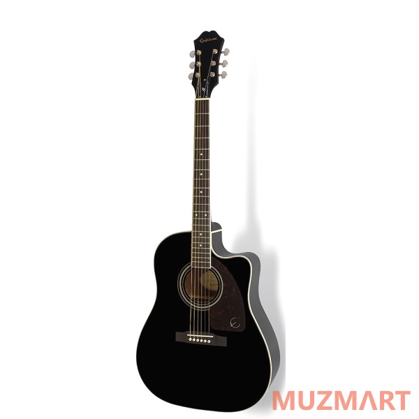 Epiphone AJ-220SCE Ebony электроакустическая гитара