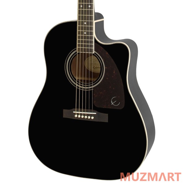 Epiphone AJ-220SCE Ebony электроакустическая гитара