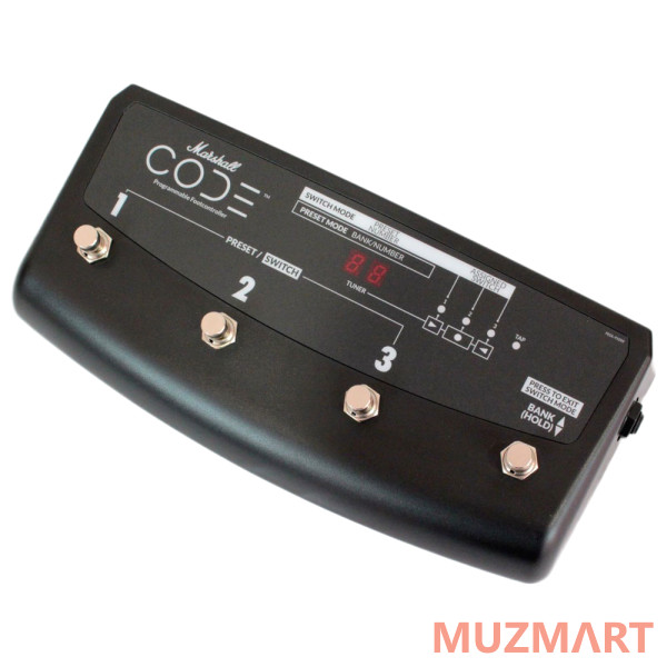 Marshall PEDL-91009 Ножной переключатель четырехкнопочный для серии CODE