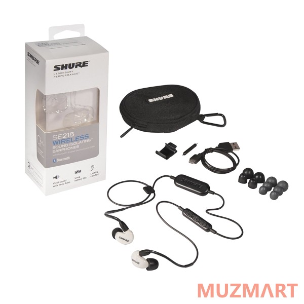 Shure SE215SPE-W-BT1-EFS наушники Bluetooth внутриканальные