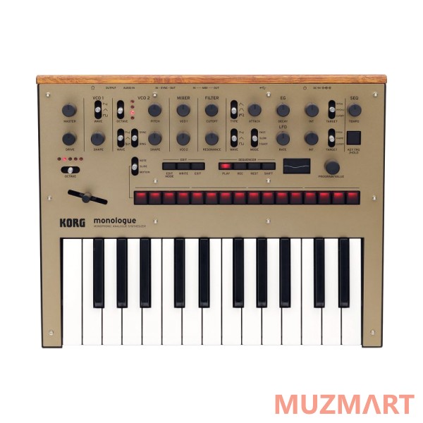 Korg MONOLOGUE-GD монофонический аналоговый синтезатор