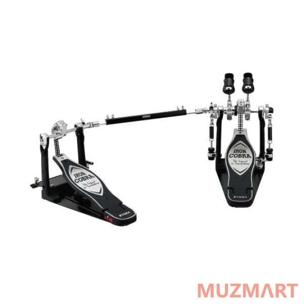 Tama HP900PWN IRON COBRA DRUM PEDAL W/CASE двойная педаль