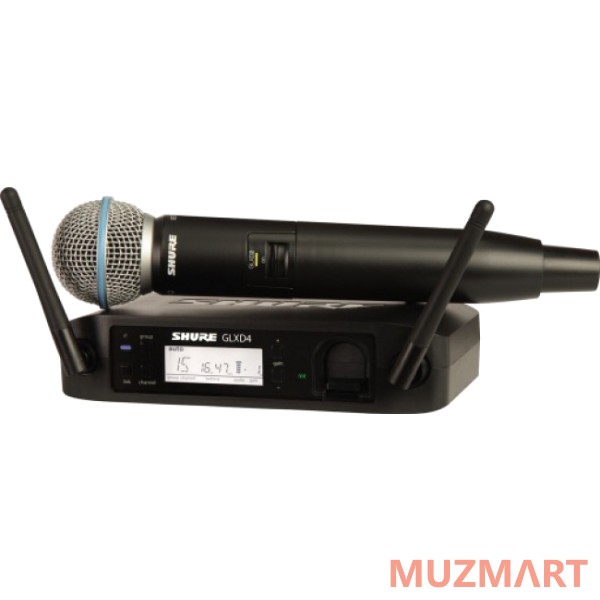 Shure GLXD24RE/B58 Z2 2.4 GHz цифровая радиосистема GLXD Advanced