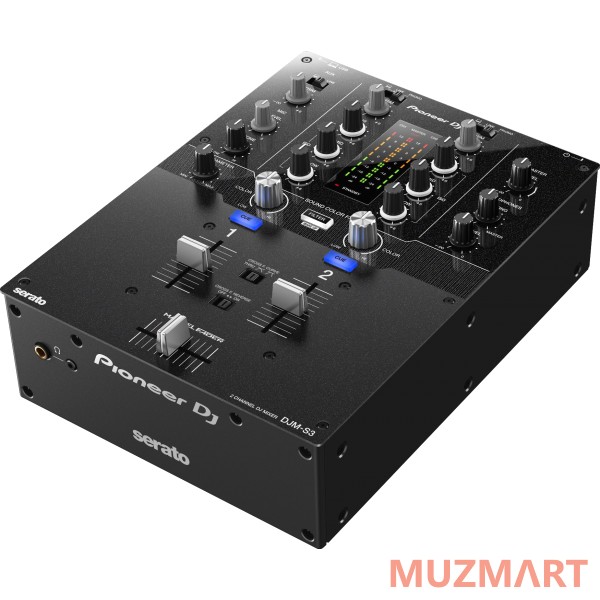 Pioneer DJM-S3 двухканальный микшер для скретча (Serato)
