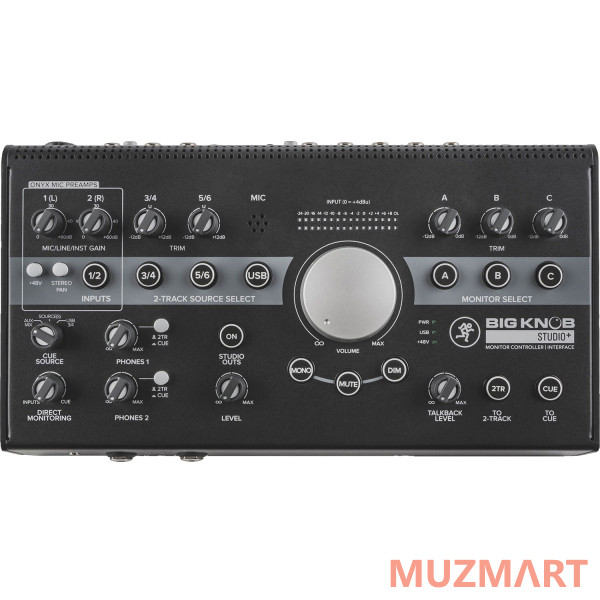 Mackie Big Knob Studio+ USB аудио интерфейс