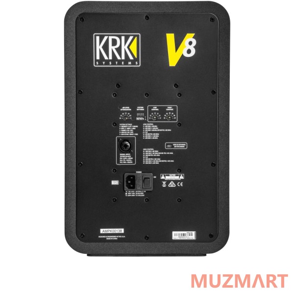 KRK V8S4 2-х полосный (Bi-Amp) 8-ти дюймовый студийный монитор