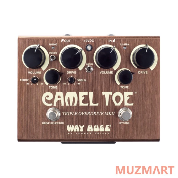 Dunlop WHE209 Camel Toe Triple Overdrive MkII эффект гитарный овердрайв