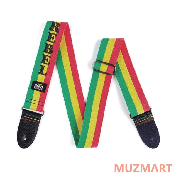 Dunlop BOB12 Bob Marley Lyric Soul ремень гитарный, хлопок