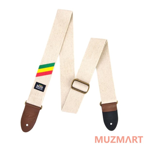 Dunlop BОВ-03 Bob Marley Zig Zag ремень гитарный