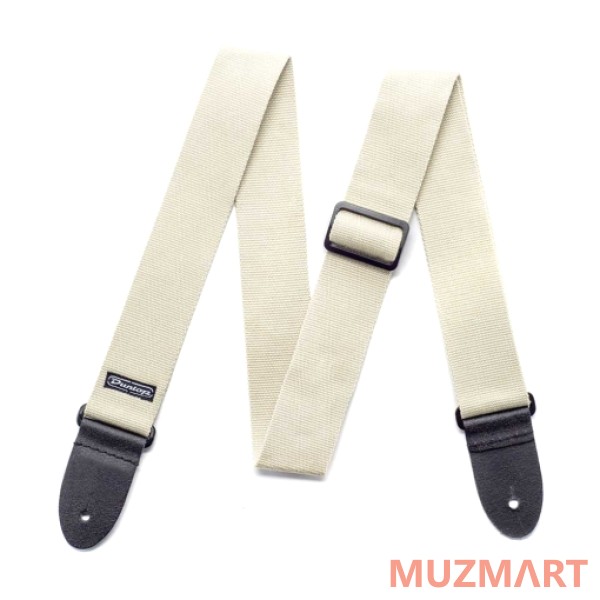Dunlop D21-02N Cotton Strap Natural ремень гитарный, хлопок