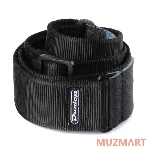 Dunlop D38-09ВК Solid Black 2" Ремень гитарный, жаккард