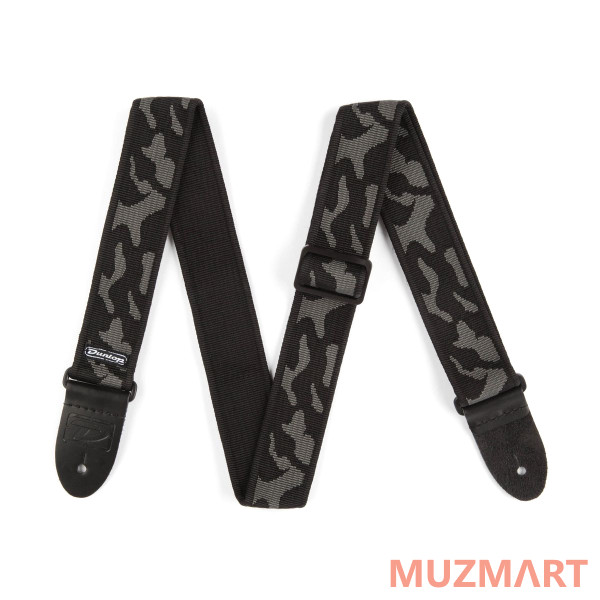 Dunlop D38-10GY Cammo 2" ремень гитарный, жаккард