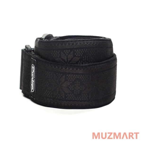 Dunlop D67-02BK Jacquard Fillmore Black ремень гитарный, жаккард