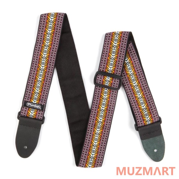 Dunlop D67-04BR Jacquard Matrix Brown ремень гитарный, жаккард
