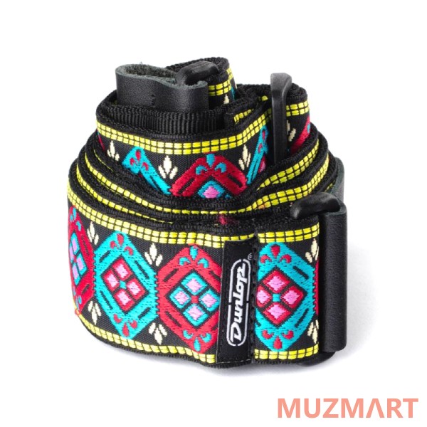 Dunlop DUNLOP D67-05 Jacquard Golden Gate ремень гитарный, жаккард