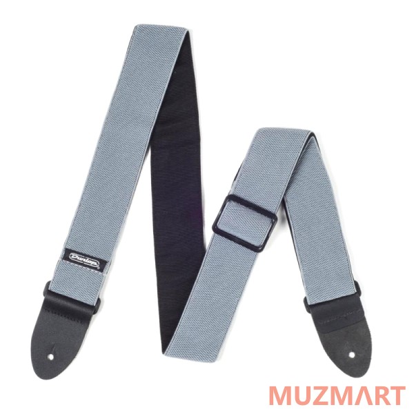 Dunlop D69-01GY Mesh Steel Gray ремень гитарный, ткань