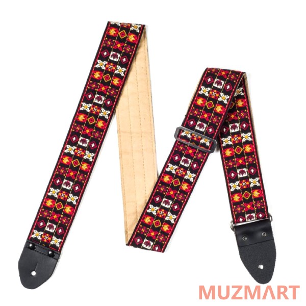 Dunlop JH01 Jimi Hendrix Festival Ремень гитарный, жаккард