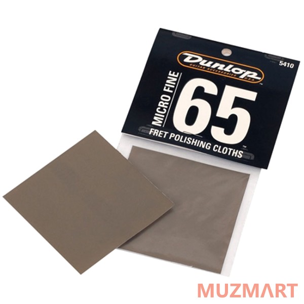 Dunlop 5410 Micro Fine 65 Fret Polishing Cloth полировочная бумага для ладов гитары