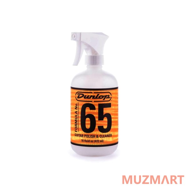 Dunlop 6516 Formula 65 Guitar Polish & Cleaner 16 oz средство для очистки гитар