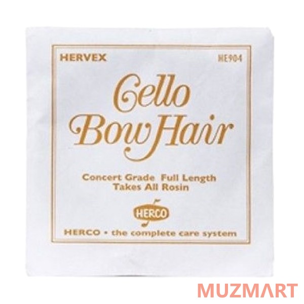 Dunlop HERCO НЕ904 Hervex Cello Bow Hair Волос для смычка виолончели
