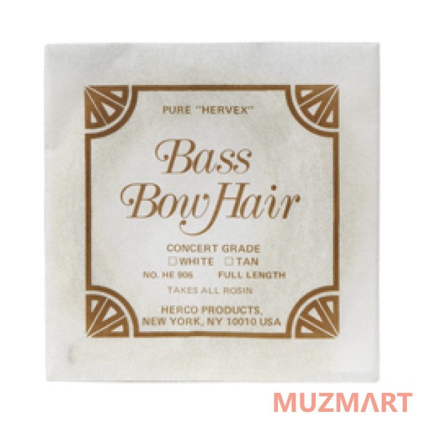 Dunlop HERCO НЕ906 Hervex Double Bass Bow Hair волос для смычка контрабаса