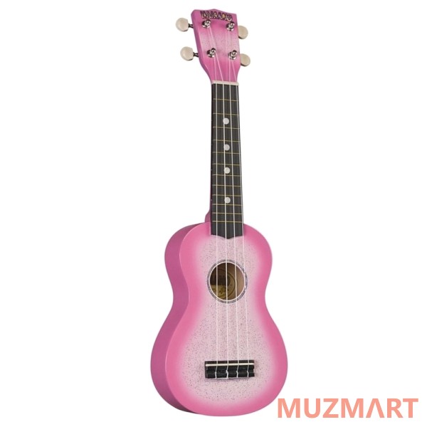 Hamano U-35PK Pink Sparkle Укулеле сопрано