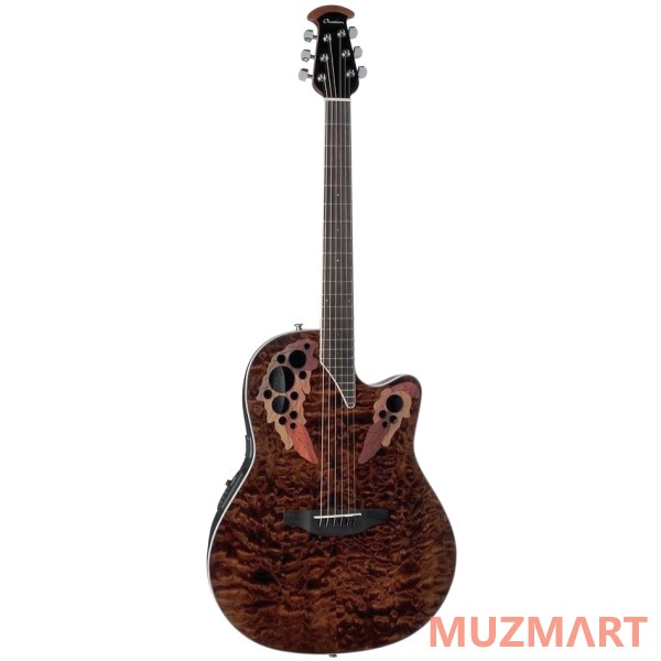 Ovation CE48P-TGE Celebrity Elite Plus Super Shallow Tiger Eye электроакустическая гитара