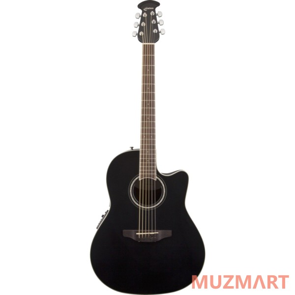 Ovation CS24-5 Celebrity Standard Mid Cutaway Black электроакустическая гитара