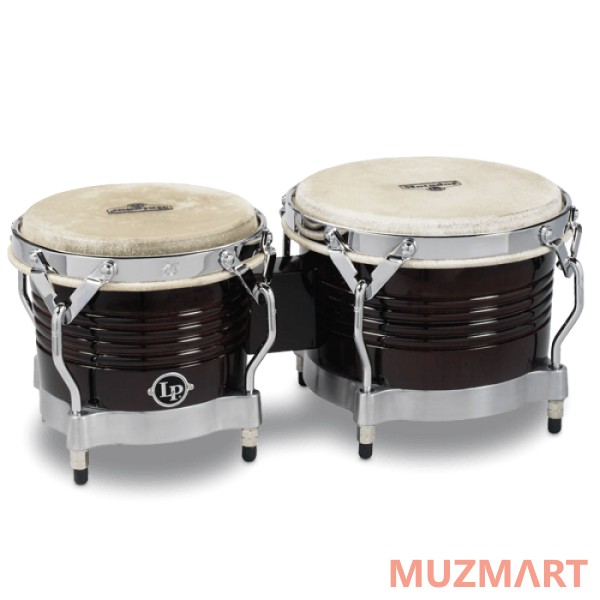 Latin Percussion M201-BKWC Matador Wood Bongos Black комплект бонго