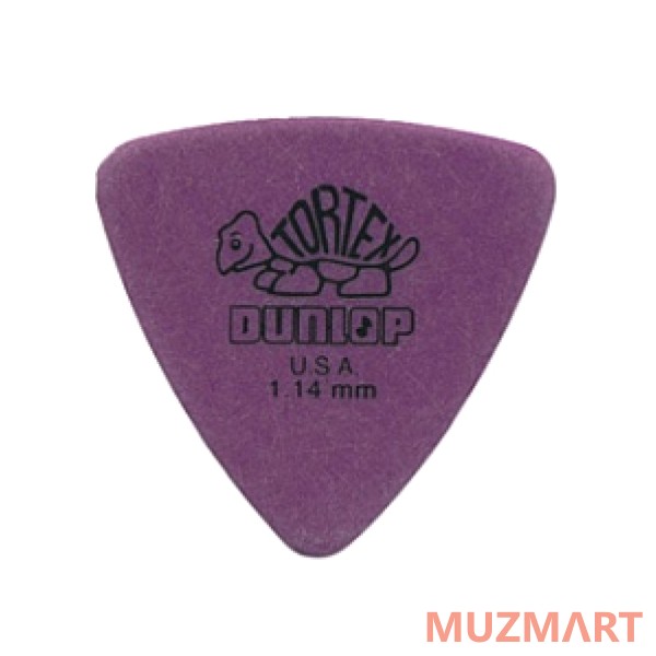 Dunlop 431P1.14 Tortex Triangle Медиаторы 6шт, толщина 1,14мм, треугольные