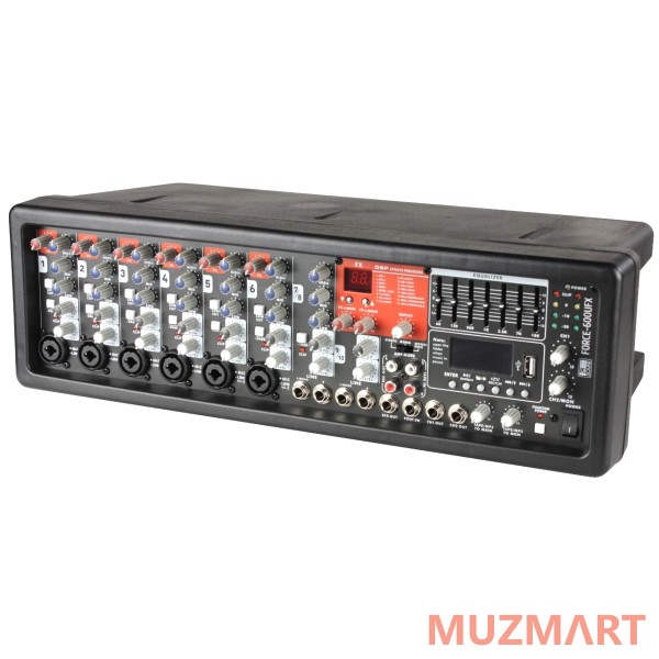 Eurosound FORCE-600UFX Активный микшерный пульт