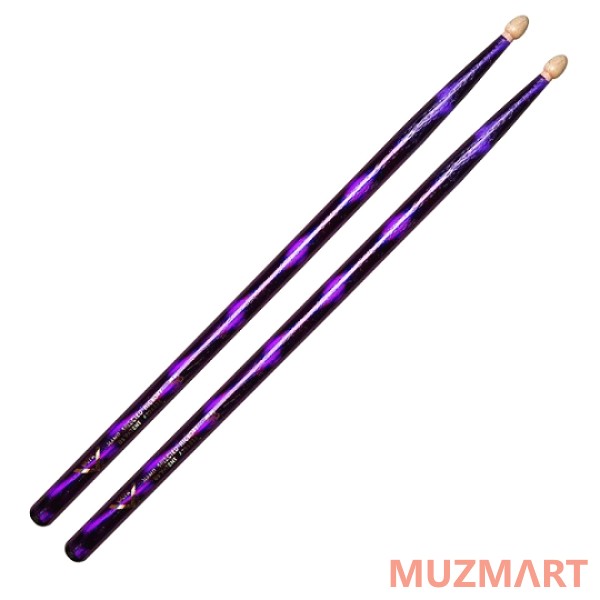 Vater Purple Optic VATER VCP5B Барабанные палочки, орех, деревянная головка, сиреневые