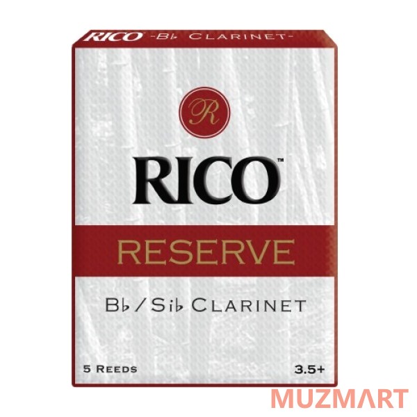 Rico RCR05355 Reserve №3,5 Трости для кларнета Bb  5 шт.