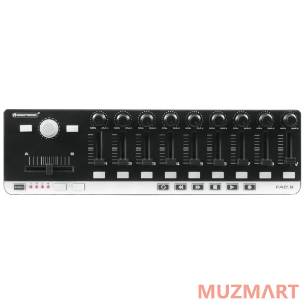 Omnitronic FAD-9 MIDI Controller USB MIDI контроллер