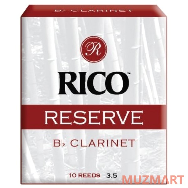 Rico RCR1035 Reserve №3.5 Трости для кларнета Bb  10 шт/упак.