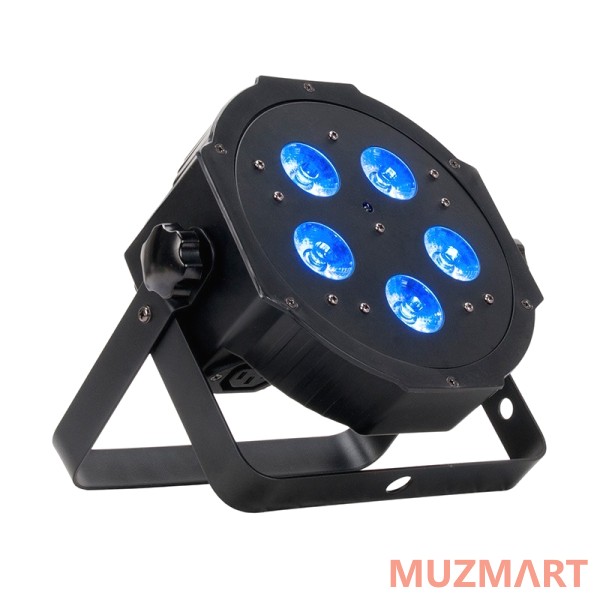 American DJ Mega HEX Par компактный, низкопрофильный прожектор par, 5 светодиодов