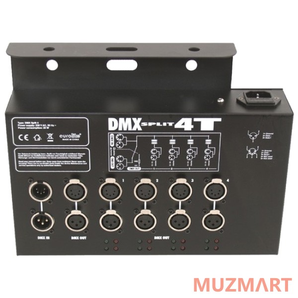 Eurolite DMX Split 4T сплиттер для сигнала DMX